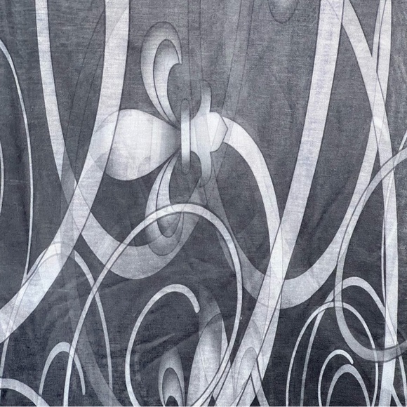 NEW-H.I.P tee brand scroll design, rhinestone FDL chick crew neck t-Shirt top - Picture 3 of 11